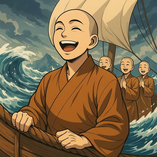 戒，如同浮船，能載我們橫渡生死苦海